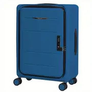 Valise à Roulettes Travlr's Bubble Pliable/rétractable 100 % PP Rigide Légère Enregistrement 20 Pieds'/24 Pieds' Ensemble de 2 avec Serrure TSA et Roues Pivotantes Silencieuses - Bleu Violacé
