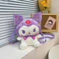 thumbnail image 4 of Kulomi-Mochila De felpa Sanrio de 25cm para niños y niñas, bolsa de cosméticos con melodía bonita, bolso de mano Kawaii para decoración de habitación, 4 of 4