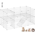 thumbnail image 1 of SONGMICS Enclos pour Animaux, Villa Premium en Fil Métallique pour Cochons d'Inde, Lapins, Chiots, 1 of 8