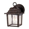 thumbnail image 2 of Rustic Bronze Outdoor Wall Lantern, 2 of 2