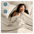 thumbnail image 3 of Twin XL Sheet Set - College Dorm Size - Luxury 1800 Ultra-Soft Microfiber Twin Extra Long Bed Sheets - Deep Pockets - Easy Fit - Extra Soft - 3 Piece Set - Bed Sheets (Twin XL, Sand), 3 of 9