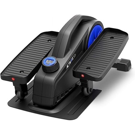 SereneLife Compact Ergonomic Seated Under Desk Elliptical 