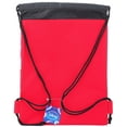 thumbnail image 2 of Minnie Mouse Shop Together Character Licensed Red Drawstring Bag, 2 of 3