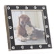 thumbnail image 2 of Marco de fotos Lawrence Frames 4x4 de metal plateado con estampado de patas, 2 of 4