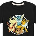 thumbnail image 3 of Pokémon - Eevee Group - Youth Short Sleeve Graphic T-Shirt, 3 of 5