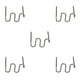 thumbnail image 1 of Riwesomey Transferencia automática y retardo de 500 piezas para una soldadura eficiente, máquinas de soldar con de soldar, 0,8 en forma de S * Type2 NO2, 1 of 6
