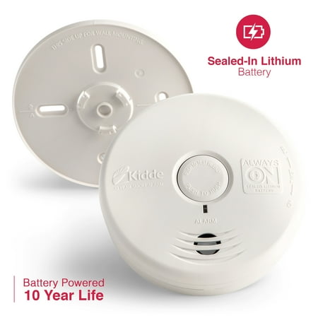 Kidde Worry-Free 10-Year Living Area Smoke Alarm P3010L