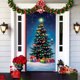 thumbnail image 1 of Cortina Para Puerta Navideña, Cubierta Para Puerta, Cubierta Para Puerta De Papá Noel, Tapiz Decorativo, Cortina Para Puerta De Fiesta, Tapiz Para Puerta, Decoración Para Fiesta De Navidad, 1 of 4