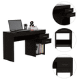 thumbnail image 2 of Boahaus Zunyi Desk, 2 Drawers, for Adults, Black, 2 of 5