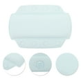 thumbnail image 2 of Unique Bargains 1 Pc Double Row Suction Cups Bath Pillow for Head and Neck Light Blue, 2 of 6
