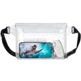 thumbnail image 3 of Gifts PVC Transparent Touch Screen Diving Shoulder Waist Pack Bag Swimming Bags Mobile Phone Waterproof Bag Swimming Waterproof Waist Pack WHITE, 3 of 8