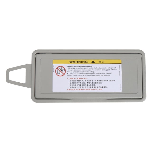 Kuymtek Cubierta espejo cosmético para visera solar para Clase S W220 1998-2005 (gris derecho)