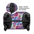 thumbnail image 4 of Easygdp Cute Nautical Print Elastic and Washable Suitcase Protective Cover with Hidden Zipper Fits 18-32 inch Luggage -Medium, 4 of 9