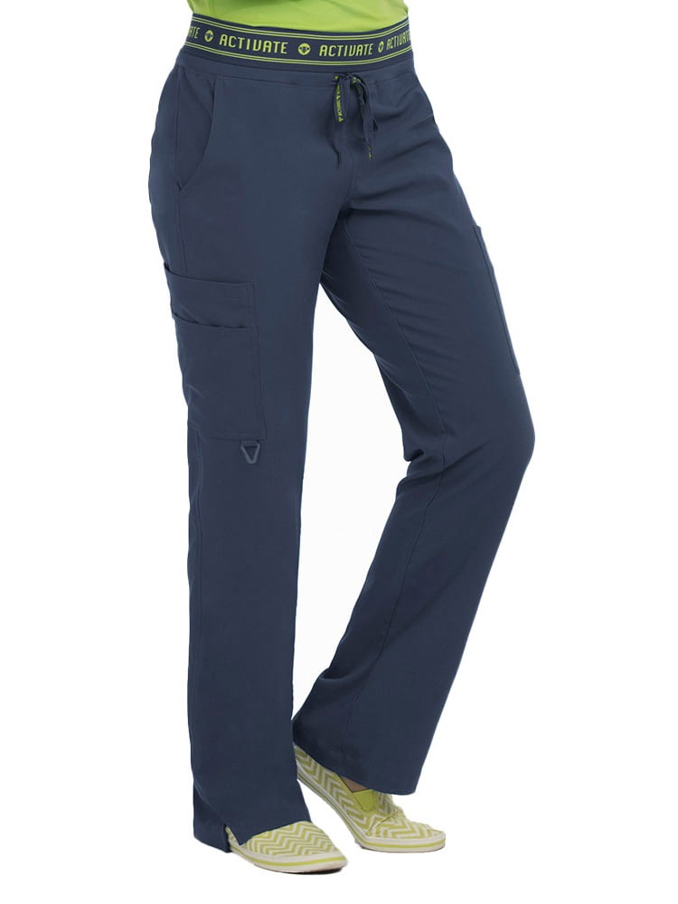 Med Couture med couture activate scrub pants women, flow yoga 2 cargo