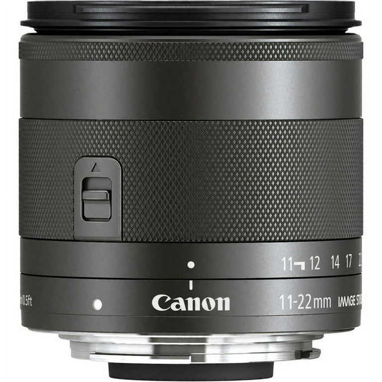 【Canon】EF-M 11-22mm F4-5.6 IS STM Canon EF-M 11-22mm f/4-5.6 IS STM Lens 7568B002 B&H Photo Video