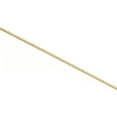 thumbnail image 4 of 10K Yellow Gold 1.10mm Solid Square Italian Box Chain Womens Necklace 18 Inch, 4 of 7