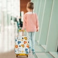 thumbnail image 2 of Costway 20" Kids Rolling Luggage Foldable Hardshell Carry-on Suitcase on Wheels Children Yellow, 2 of 10