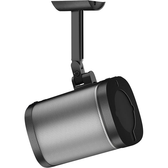 Aiweiwa Speaker Wall Mount and Ceiling Mount for Sonos One, One SL, Play 1 Speaker Mount - Swivel & Tilt Adjustable Mounting Brackets for Sonos One, One SL, Play:1 Speaker Mounts, Black