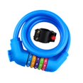 thumbnail image 4 of Candado de cable versátil resistente al agua, universal, para exteriores de motocicletas Azul, 4 of 8