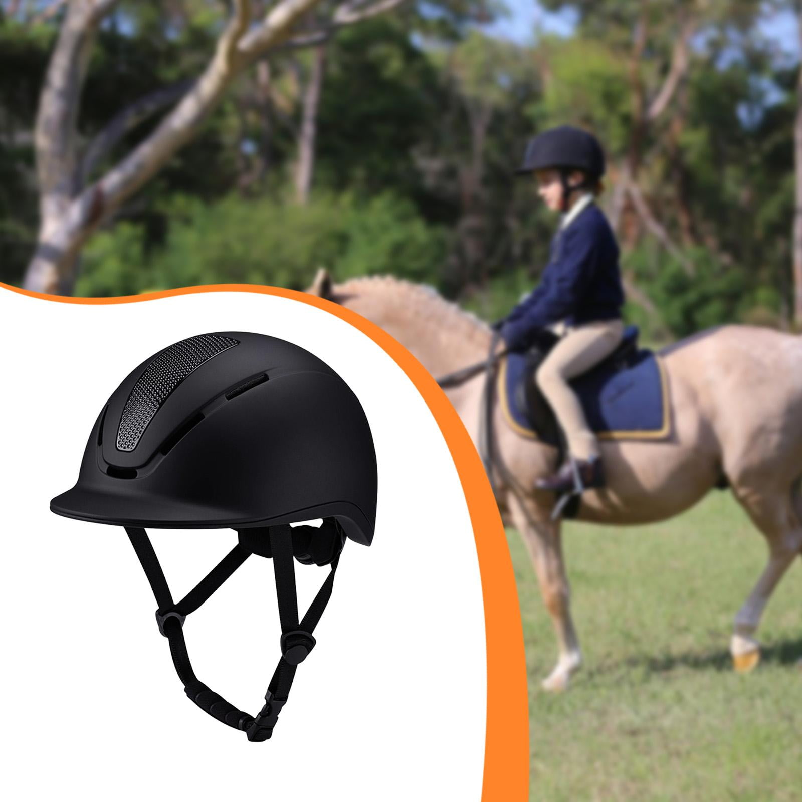 Equestrian Helmet Horse Riding Hat Adjustable PC EPS Material for Adult Youth Outdoor Sports Cycling