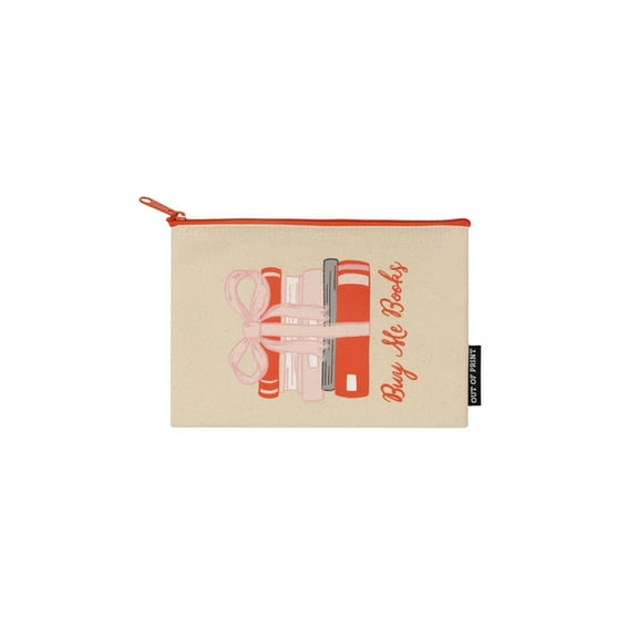 Buy Me a Book Stack Pouch, (Hardcover)