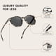 thumbnail image 5 of Gafas de Sol DUCO Retro Redondas Polarizadas UV400 para Mujer DC1230, 5 of 6