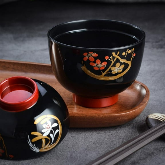 IBASETOY Bowl For Soup Large Miso Soup Bowl Food Storage 1Pcs 4.3X3.9In
