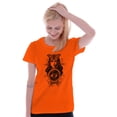 thumbnail image 3 of Butterfly Moth Spiritual Crystal Ball Womens Slim Fit Graphic Tee Brisco Brands S, 3 of 4