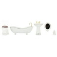 thumbnail image 3 of Dollhouse Bathroom Set, Durable Miniature Bathroom Furniture Sets Excellent Workmanship  For 1:12 Dollhouse, 3 of 8