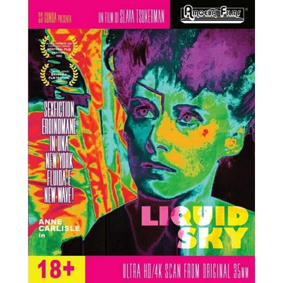 Liquid Sky 4K (1982) [ Blu-Ray, Reg.A/B/C Import - Italy ]
