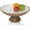 White, variant on Folkulture White Fruit Bowl for Kitchen Counter or Wooden Fruit Bowls, 12-Inch Pedestal Bowl for Table Centerpieces, Wooden Bowls for Décor or Breads and Fruits, Mango Wood, White
