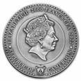 thumbnail image 2 of 2022 Cameroon 2 oz Antique Silver Planets and Gods; Earth, 2 of 4