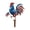D, variant on Sktrjpolfis Double Sided Patriotic Rooster Metal Yard Stake 11.8×7.8In Outdoor Garden 4th of July Lawn Porch Decor