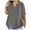 A# Dark Gray 1, variant on YOTAMI Womens Plus Size Floral Tops V-Neck Short Sleeve Summer Graphic Tees Fashion Loose Fit Casual Blouses Blue