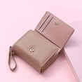 thumbnail image 5 of TureClos Women Trifold Wallet Cute Luxury Female Multi-slots Wallets Portable Leather Coin Change Money Purse Gifts Card Holder Khaki, 5 of 7