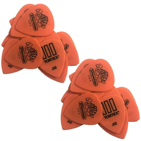 Dunlop Guitar Picks  Tortex III  24 Pack  .60mm  462P.60