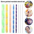 thumbnail image 3 of POINTERTECK Kit de 35 Pcs Outils de Coloriage, Kit de Manucure, Plateau à Brosses pour Coloriage de Roches et Fournitures d'Art, 3 of 12