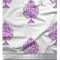 thumbnail image 1 of Soimoi Rayon Crepe Fabric Tree Block Printed Fabric 1 Yard 46 Inch Wide, 1 of 1