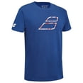 thumbnail image 2 of Babolat Men's Exercise Big Flag Tee, 2 of 3