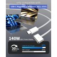 thumbnail image 3 of Adaptador de corriente USB-C Charger SURGKET de 140 W para Mac Book Pro, 3 of 8