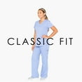 thumbnail image 5 of Grey's Anatomy Grey's Anatomy™ 2-Pocket V-Neck Top Scrub Top, 5 of 7
