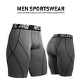 thumbnail image 2 of Pantalón Corto Deportivo Hombre TFixol Negro y Gris y Azul X-Large, 2 of 8