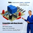 thumbnail image 2 of Panel de control principal del refrigerador W10352689 para Whirlpool, etc., 2 of 7
