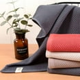 thumbnail image 3 of AUQ Towels Suitable for All Seasons Hair Towel Pure Cotton Face Towels,Grey, 3 of 4