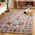 thumbnail image 4 of SAFAVIEH Blossom Gorgi Floral Area Rug, Grey/Red, 3' x 5', 4 of 12