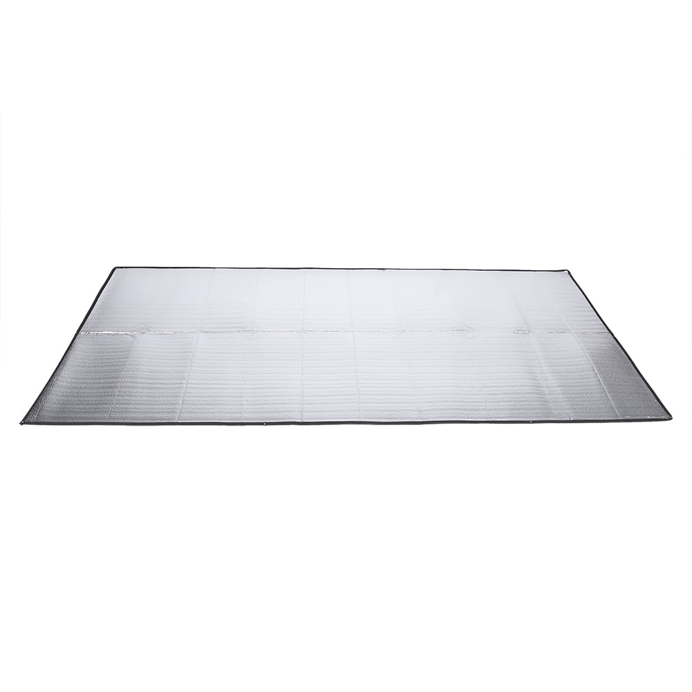 Tapis De Camping Léger Et Pliable – Isolation Thermique, étanche, Double Face Aluminium/EVA – 3 Tailles (1x2m, 1,5x2m, 2x2m)