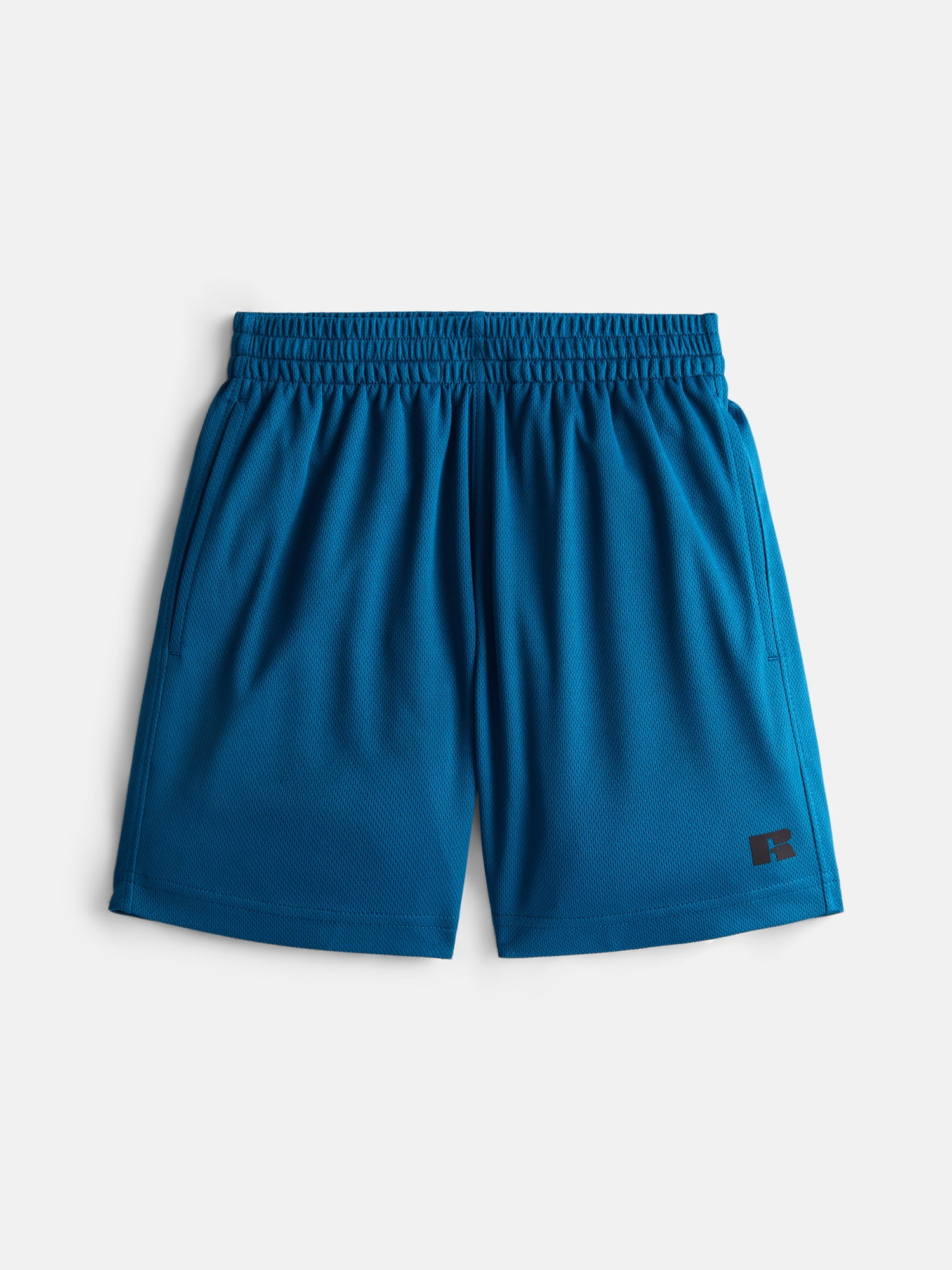 Russell Athletic Boys Performance Mesh Shorts, 4-Pack, Sizes 4-18 & Husky