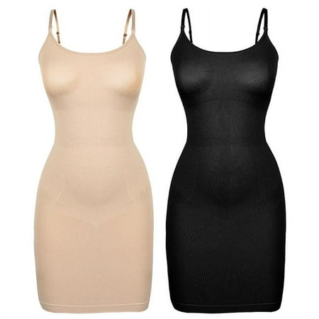 Women Shapewear Slips for Under Dresses Cami Full Silp Dress Tummy Control Seamless Body Shaper Corset Sexy Lingerie Underwear