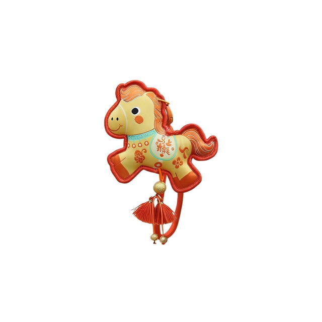 Hogar y cocina, Decoración del hogar, Decoración, Bolsa perfumada bordada del Año de los Caballos, Accesorio tradicional Hanfu, Mini coche de caballos, Adorno colgante, Regalo de recuerdo, Bolsita pe