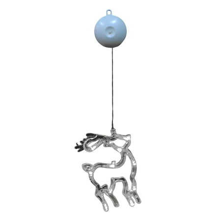 

ruchs Christmas LED Hanging Lamp Christmas Lamp With Suction Cup Store Cafe Bars Decor Battery Operated Ambient Lighting Interior Lighting Holiday Decorations